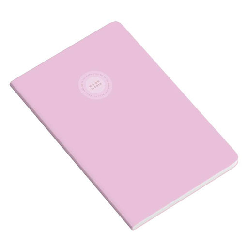 Picture of MOONFLOWER PINK EXERCISE BOOK 48 SHEETS